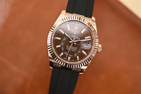 rolex sky dweller oysterflex.